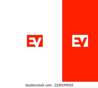 EV, VE Letter Logo Vector Template Abstract Monogram Symbol . Usable for Business sport, technology, fashion, digital And future creative logo