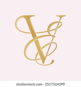 EV, VE, logotipo EV, Letra EV, monograma EV, vetor, logotipo, Iniciais de Monograma de Casamento, Logotipo de Casamento, Monograma de Casamento, Design de Logotipo