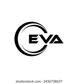 EVA Letter Logo Design, Inspiration for a Unique Identity. Modern Elegance and Creative Design. Watermark Your Success with the Striking this Logo.