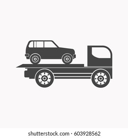 Evacuator icon illustration isolated vector sign symbol
