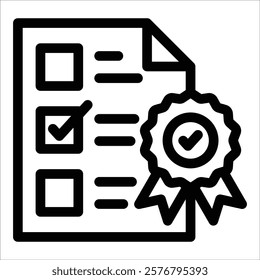 Evaluation Criteria Icon Element For Design