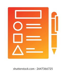 Elemento de ícone de avaliação para design
