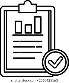 Evaluation Icon - Line Style - Meritocracy Theme