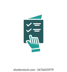 evaluation icon. vector.Editable stroke.linear style sign for use web design,logo.Symbol illustration.