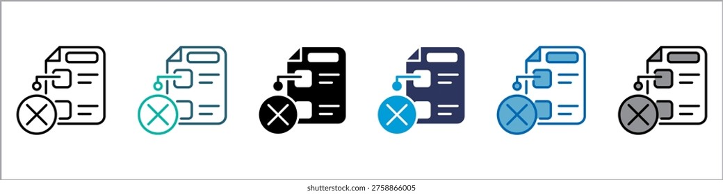 Evaluation Single Icon Pack Multistyle
