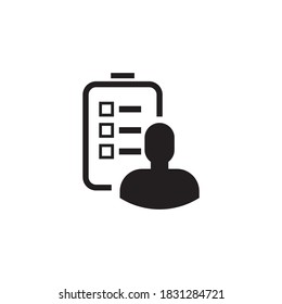 evaluation vector icon design template