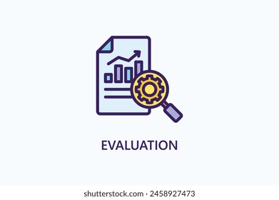 Evaluation Vector Icon Or Logo Illustration