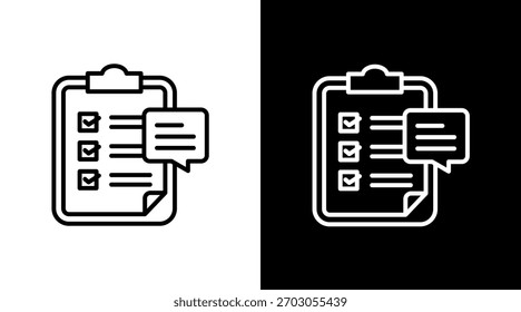 Evaluación White Icon Set Design