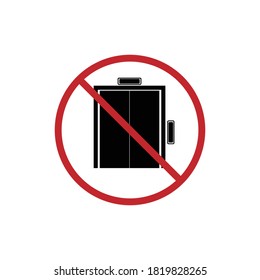 evelator dont use vector icon, lift icon white color background