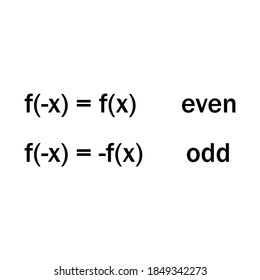 even and odd function symmetry
