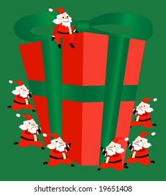 Even Santa needs teamwork