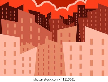 Evening city