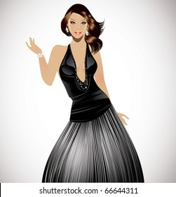 Evening dress