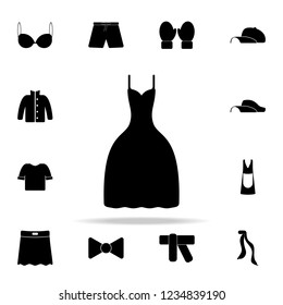 Evening Dress icon. Clothes icons universal set for web and mobile