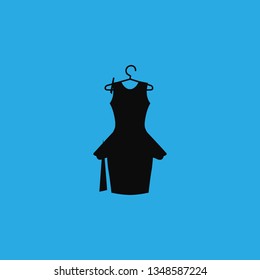 evening dress icon vector
