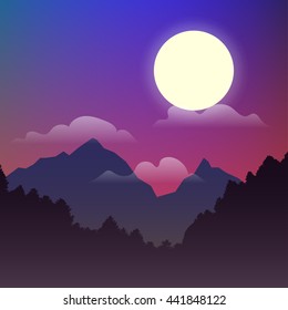 Evening landscape 