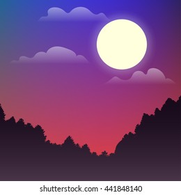 Evening landscape 