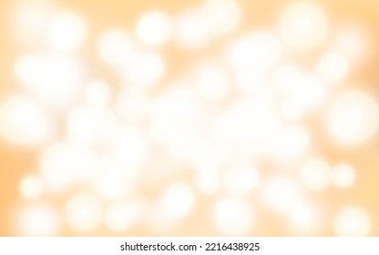 Evening light bokeh abstract background, Vector eps 10 illustration bokeh particles, Background decoration