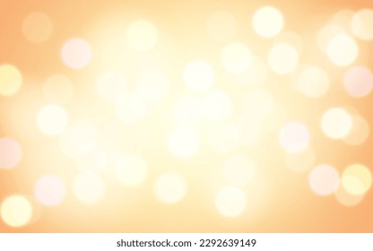 Evening light bokeh abstract background, Vector eps 10 illustration bokeh particles, Background decoration