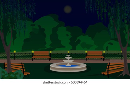 evening park