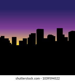 Retro Classic Comics Style City Skyline Stock Vector (Royalty Free ...