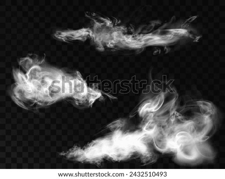  The Evening Smoke Effect illustration is subtle and features an image of smoke created using soft lines and transitions. Smoke is visualized in motion, creating a feeling of lightness and fiery.