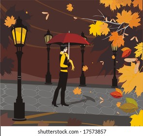evening walk