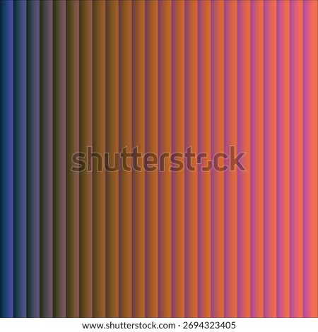 Evenly spaced vertical lines over a smooth gradient from dark blue to pink with subtle color shifts and a modern abstract feel ideal for digital art and editorial design themes.