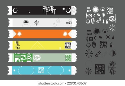 Event access control design bracelets for live performance, dance, music festivals and more.