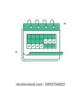 Event, Calendar, Date, Schedule Vector Icon Design