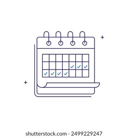 Event, Calendar, Date, Schedule Vector Icon Design