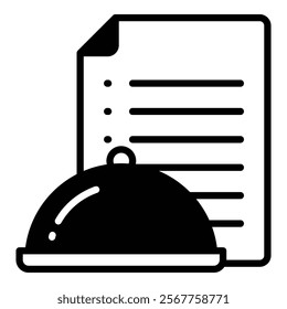 Event Catering Icon Element For Design