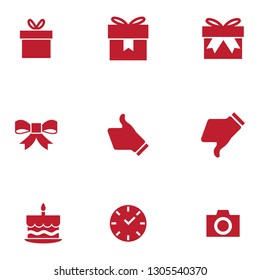 Event, celebration vector icons set, modern solid symbol collection, filled style pictogram pack. Vector illustration EPS.8 EPS.10