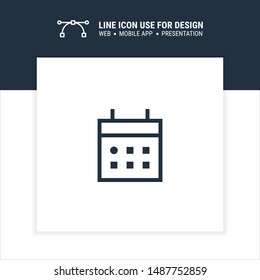 event date icon design vector illustration