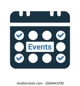 Event, episode icon. Simple editable vector design isolated on a white background.