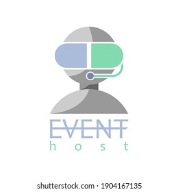 Ilustración de diseño del vector de la casa de eventos