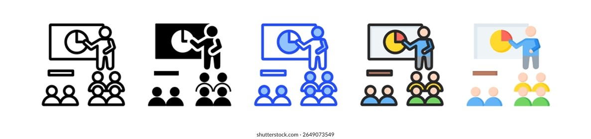 Event Icon Collection With Multiple Styles