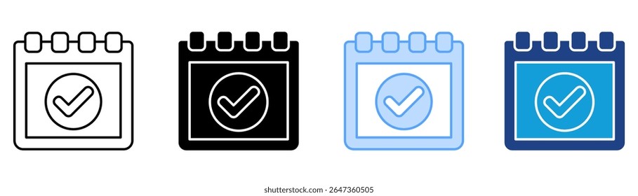 Ícone de evento Definir coleção de vários estilos