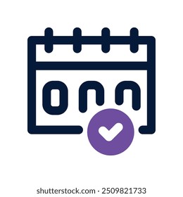 event icon. vector dual tone icon for your website, mobile, presentation, and logo design.