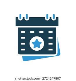 event icons outline and Flat Style,transparent background
