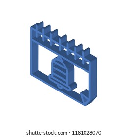 Event isometric left top view 3D icon
