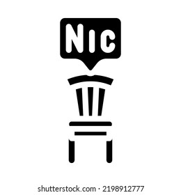 event marketing glyph icon vector. event marketing sign. isolated symbol illustration