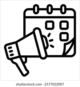 Event Marketing Icon Element For Design