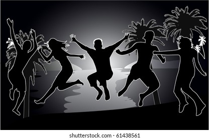 event on the beach