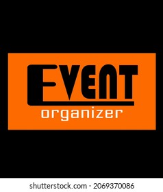 event organizer vector logo, can be used for logos, symbols, icons, brands