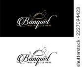 Event Planner Logo Design - catering - Wedding - Banquet Logo Design With Vector Format