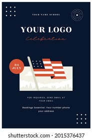 Event Poster - 4th of July Independence Day Celebration Poster