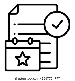 Event Project Icon Element For Design