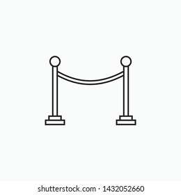 event red carpet icon vector