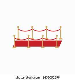 event red carpet icon vector